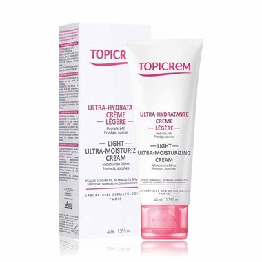 topicrem topicrem light ultra moister face cream40 ml